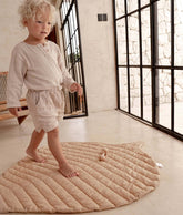 Leaf Organic Cotton Playmats | Sandstone Play Mats Toddlekind 