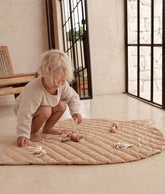 Leaf Organic Cotton Playmats | Sandstone Play Mats Toddlekind 