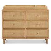 Marin with Cane 6 Drawer Dresser | Honey