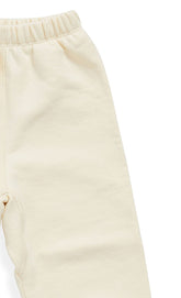 Mini Walker Sweatpant in Cream COZYLAND Cozyland 