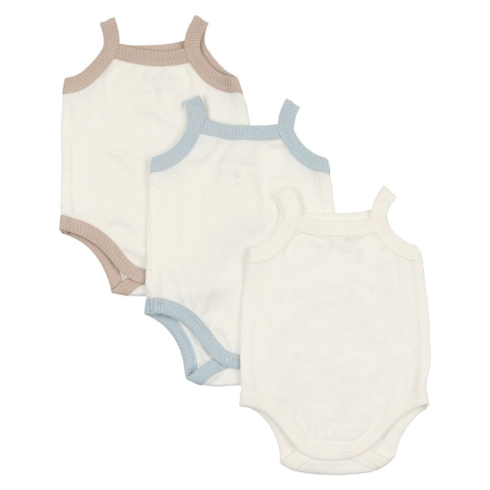 Spaghetti Strap Modal Onesie 3 Pack Boys Onesie montresorbebe 1m 