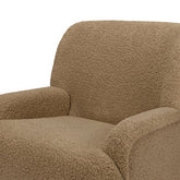 Winslow Extra Wide Recliner and Swivel Glider | Cortado Shearling Rocking Chairs NAMESAKE 