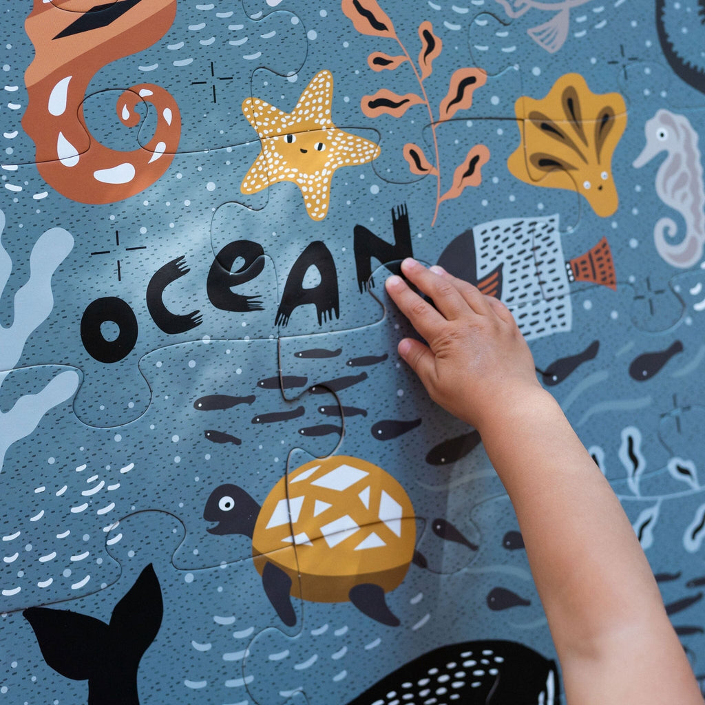 Ocean Life Floor Puzzle Puzzle Wee Gallery 