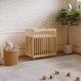 Pogo 8-in-1 Convertible Crib with All-Stages Conversion Kits | Blonde Cribs & Toddler Beds Babyletto 