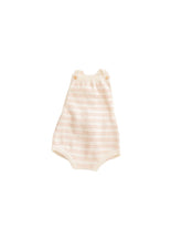 Organic Cotton Stripe Knit Bubble Romper Jumpsuits & Rompers Dear Hayden Orchid Pink Stripes 0-3m 