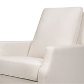 Crewe Recliner & Swivel Glider | Cream Eco-Weave Rocking Chairs Babyletto 