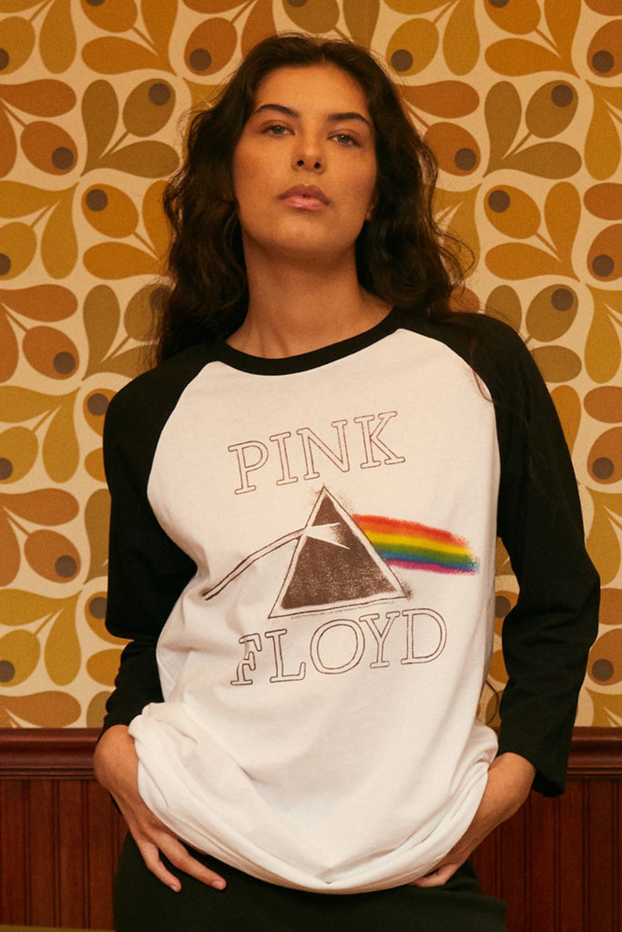 Pink Floyd Long Sleeve Baseball Tee Graphic T's People of Leisure 