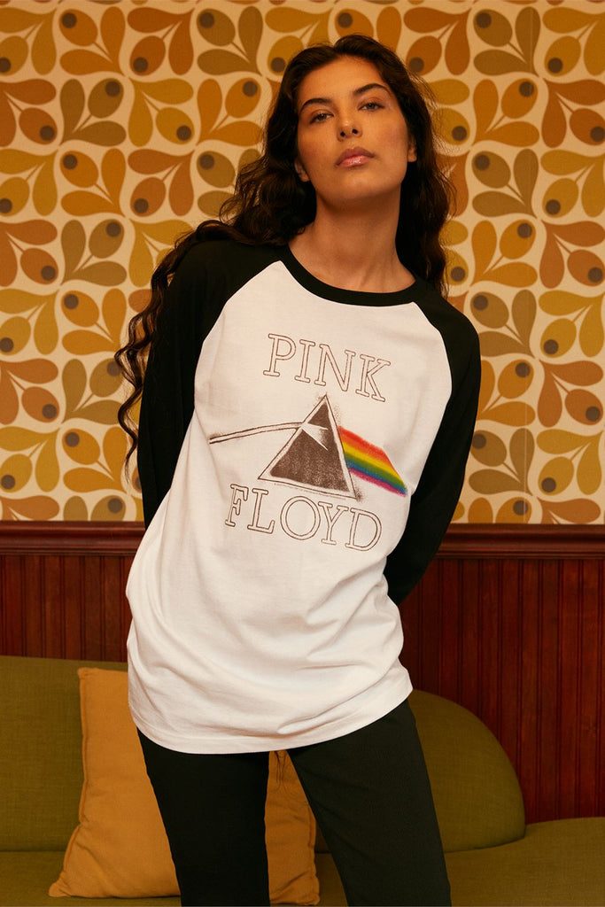 Pink Floyd Long Sleeve Baseball Tee Graphic T's People of Leisure 