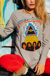 Pink Floyd Long Sleeve Graphic T's People of Leisure 