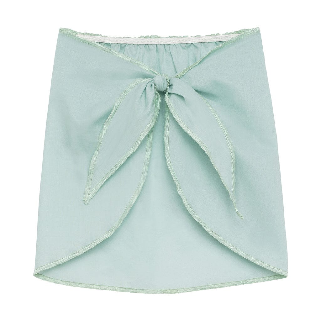 Powder Blue Mini Sarong Mini Cover-Up Montce 