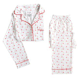 Women's Long Sleeve Pajama Set in Growing Love Dear Perli Growing Love XS 