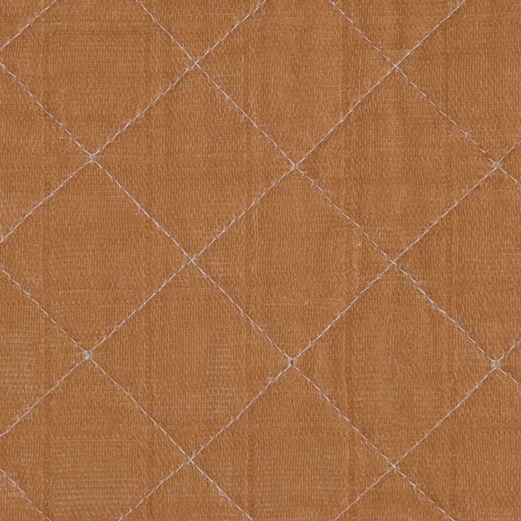 Quilted Changing Pad Cover in GOTS Certified Organic Muslin Cotton | Burnt Sienna