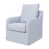 Reese Slipcover Swivel Glider | Chambray Eco-Linen