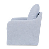 Reese Slipcover Swivel Glider | Chambray Eco-Linen