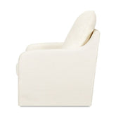 Reese Slipcover Swivel Glider | Ivory Eco-Linen