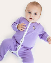 Rory Onesie in Lavendar Footies Cozyland 