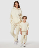 Mini Walker Sweatpant in Cream COZYLAND Cozyland 