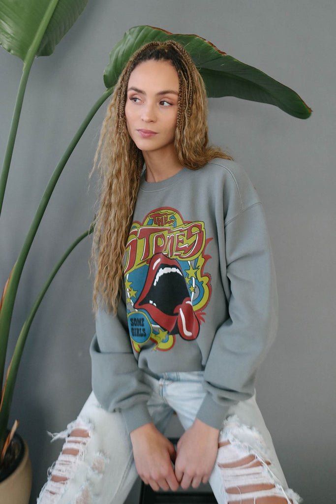 Rolling Stones Some Girls Sweatshirt Sweatshirt People of Leisure 