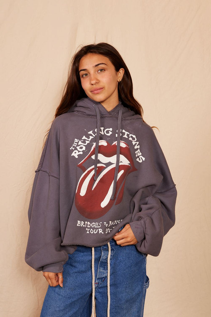 Rolling Stones Bridges to Babylon Hoodie Hoodie People of Leisure 