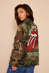 Rolling Stones Authentic Vintage Camo Army Jacket Jackets People of Leisure 