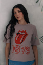 Rolling Stones 1978 Some Girls Tee Graphic T's People of Leisure 