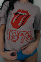 Rolling Stones 1978 Some Girls Tee Graphic T's People of Leisure 