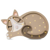 Little Lights Cat Lamp Little Lights US Cappuccino 