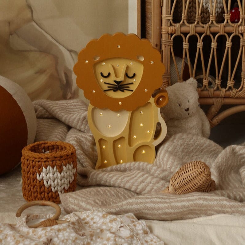 Little Lights Lion Lamp Little Lights US 