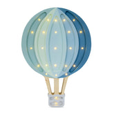 Little Lights Hot Air Balloon Lamp Night Lights Little Lights Blue Rainbow 