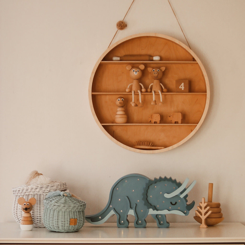 Little Lights Triceratops Dinosaur Lamp Night Lights Little Lights 