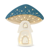 Little Lights Mushroom House Lamp lamp Little Lights US Starry Night Blue 