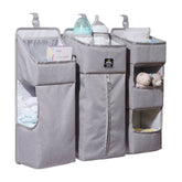 3-in-1 Crib Organizer Baby & Toddler SUNVENO Gray 