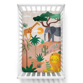 In The Savanna Mini Crib Sheet Crib sheets Rookie Humans 