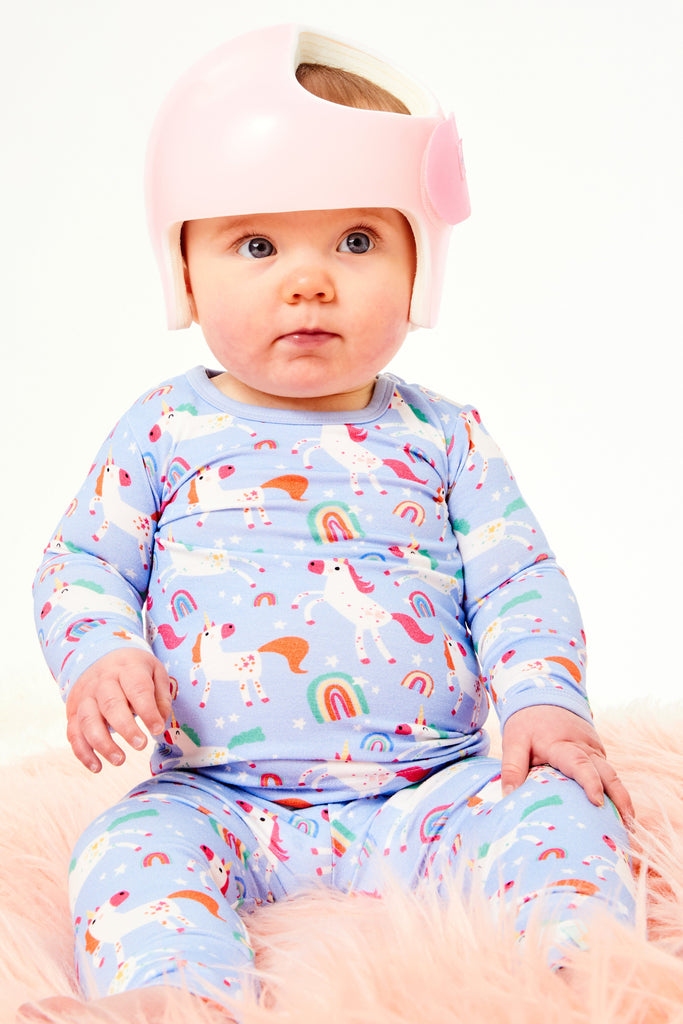 Long Sleeve Pajama Set - Unicorns by Clover Baby & Kids Clover Baby & Kids 