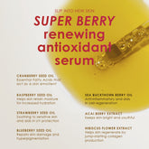 SUPER BERRY renewing antioxidant serum Skin Care LUA skincare 