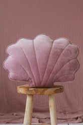 Soft Velvet "Light Pink" Shell Pillow Cushion moimili.us 