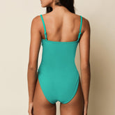 Teal Jacelyn One-Piece One-Piece Montce 