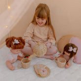 Tiny Land® Natural Cream Playhouse Play Tents & Tunnels Tiny Land 