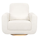 Tuba Extra Wide Swivel Glider in Corduroy | Ivory