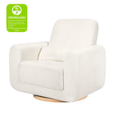 Tuba Extra Wide Swivel Glider in Corduroy | Ivory