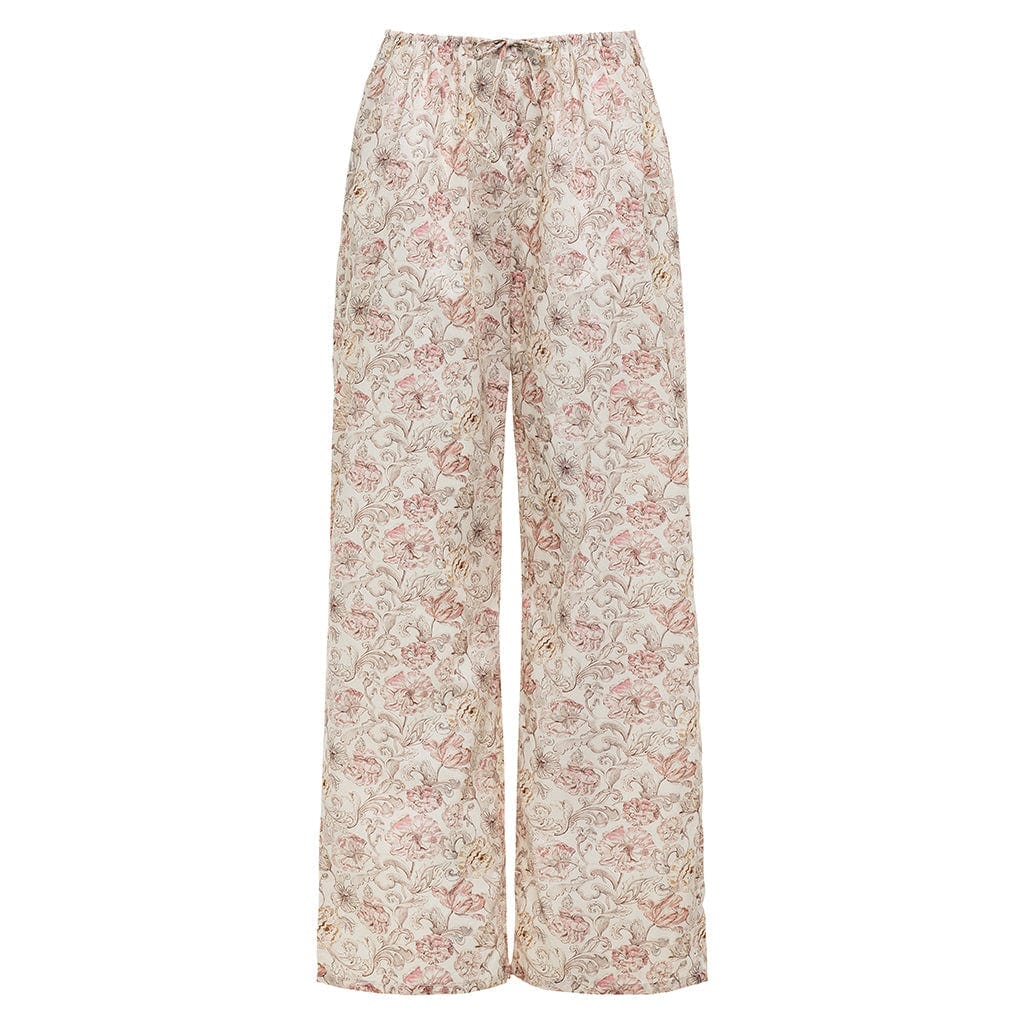 Venecia Floral Drawstring Pant Apparel Pant Montce 