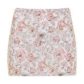 Venecia Floral Micro Skirt Cover-Up Skirt Montce 