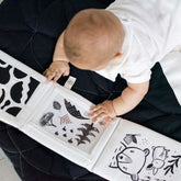 Newborn Baby Gift Set - Black + White Gift Sets Wee Gallery 