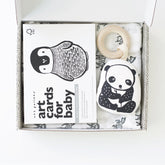 Newborn Baby Gift Set - Black + White Gift Sets Wee Gallery 