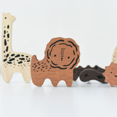 Wooden Tray Puzzle | Safari Animals (2nd Edition| Games & Puzzles Wee Gallery 