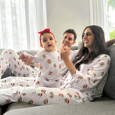 Women's Long Sleeve Pajama Set in Cookie Craze Christmas Edition Dear Perli 