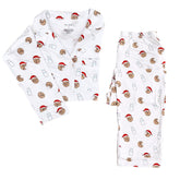 Women's Long Sleeve Pajama Set in Cookie Craze Christmas Edition Dear Perli 