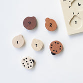 Wooden Tray Puzzle | Count to 10 Ladybugs Games & Puzzles Wee Gallery 