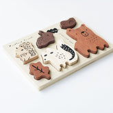 Wooden Tray Puzzle | Woodland Animals (2nd Edition) Games & Puzzles Wee Gallery 