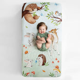 Enchanted Forest Mini Crib Sheet Crib sheets Rookie Humans 